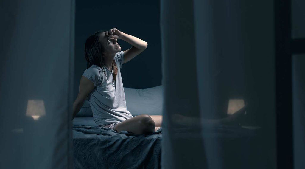 menopause symptoms worst at night